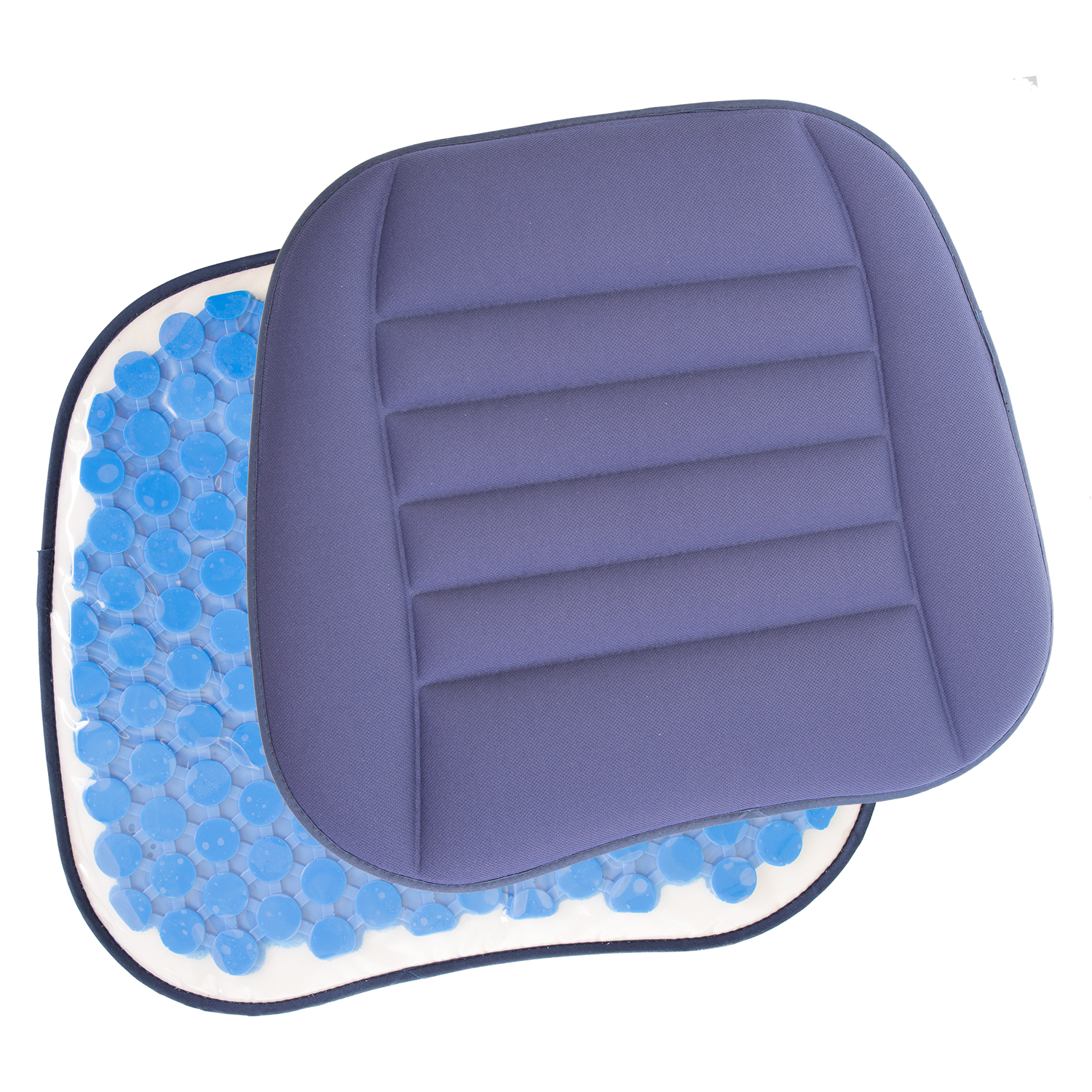 IMPACTO 907GEL MOLDED SEAT CUSHION BLUE FABRIC - Seat Pads